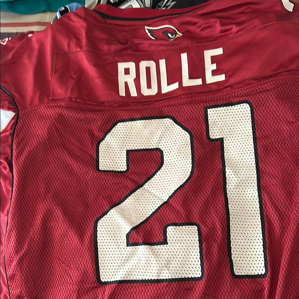 Red Football Jersey with Number 21